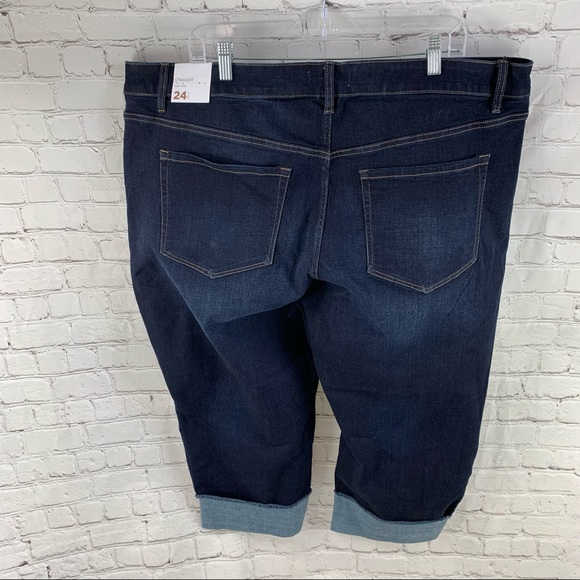 NWT Lane Bryant Flex Waistband High Rise Jeans 24P - Picture 4 of 7